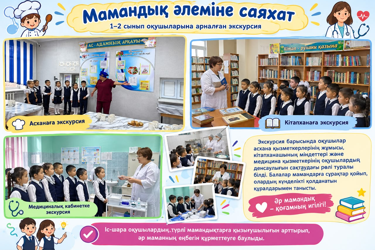 Экскурсия «Путешествие в мир профессий»
