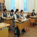 In high school number 24, the 25th anniversary of Kazakhstan's Independence Day, a discussion 