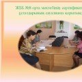The results of the survey of certified teachers of secondary school №8