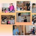 School Psychologist Zhamankuzova Gulnara Kuatovna i conducted with first-graders and teachers playing exercises 