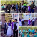 On Children's Day all over town, was held a parade of children's and youth music bands, and in our school the opening of a school health camp timed to coincide with the International Children's Day ...