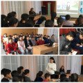 Pupils of 8–9 classes were shown the videos “How to overcome their aggression?” and “Live”...