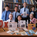 12 ноября В КГУ «ОСШ №4 г Балхаш» прошел библиотечный час с учащимися 6 «В» класса.