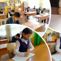 A dictation was conducted among the students of the 3rd grade according to the 