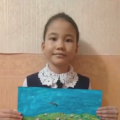 Был организован показ казахского мультфильма «Толагай» для учащихся 2-х классов...