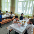 The duty officer began its work on February 1, 2021 to feed the students of the class