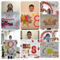 In honor of the holiday on March 8, a wall newspaper competition was held among students in grades 5-11 in offline and online formats...