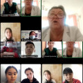Online meeting with a specialist epidemiologist of the