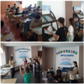 On 23.06.2021, students performed morning exercises, participated in song and dance competitions , as well as various games in the lobby of the Lyceum.