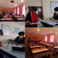 The intra-school stage of the republican Olympiad for students of grades 5-6 was held