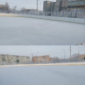The schedule of the multifunctional hockey court