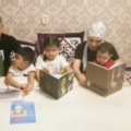 Семья Турсынбеков приняла активное участие в акции «Одна семья - одна книга»