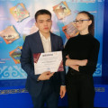 городской конкурс проектов среди Школьного Парламента поздравляю Огай Данилу и Куликову Марию за занятое 1
