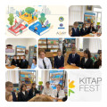В рамках празднования праздника языков народов Казахстана 11 сентября среди учащихся 10 классов был проведен круглый стол «Кітап fest»