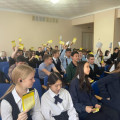 Встреча учащихся 9, 11 классов с представителями Казахского университета технологии и бизнеса.