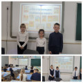 On November 9, 2023, as part of the “Reading School” project, the school librarian D.M. Mautanbekova. A quiz “Through the pages of your favorite books” was held among elementary school students. 
