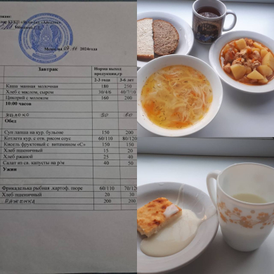 меню 07.11.2024 г