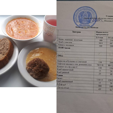 меню 22.11.2024 г