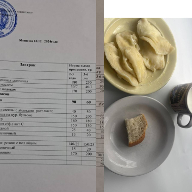 меню 18.12.2024 г