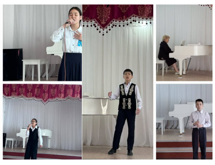 Вокал сыныбында мектеп бітіруші түлектердің тыңдалымы