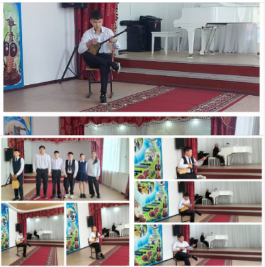 Домбыра сыныбында мектеп бітіруші түлектердің тыңдалымы