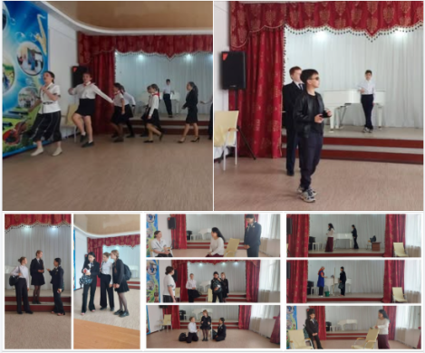 Театр сыныбында мектеп бітіруші түлектердің тыңдалымы