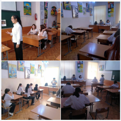 Көркемөнер бөлімінде мемлекеттік сынақ