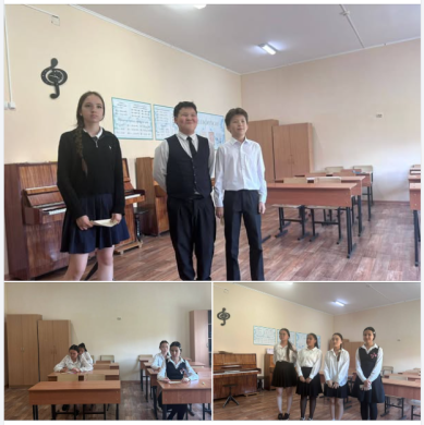 Музыка бөлімінде мемлекеттік емтихан