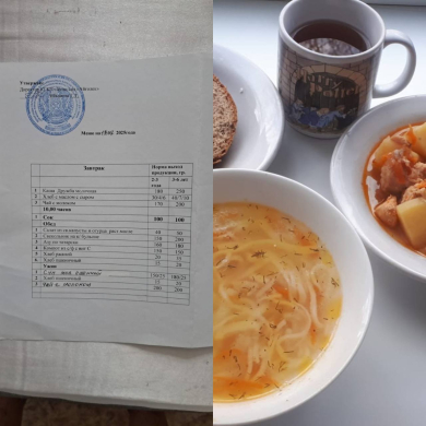 меню 18.07.2025г