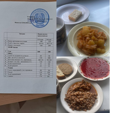 меню 12.06.2025г