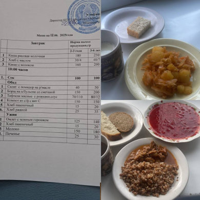 меню 18.06.2025г