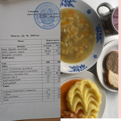 меню 24.06.2025г