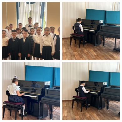 Фортепиано сыныбында академиялық концерт