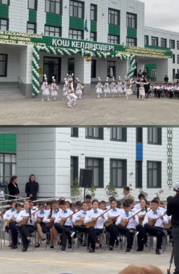 «Мектебім – мейірім мекені!» 1 - қыркүйек «Білім күніне» арналған алғашқы қоңырау салтанаты
