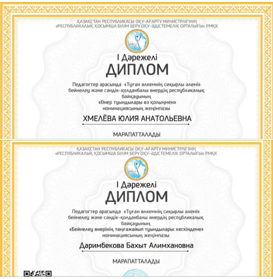 «Туған өлкемнің сиқырлы әлемі» тақырыбында бейнелеу және сәндік-қолданбалы өнер бойынша республикалық байқау