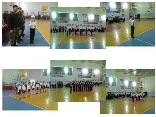 Информация  o проведении  конкурса « Парад войск» среди  юнармейских отделении школ г. Балхаш, посвящённая   Дню Независимости  Республики  Казахстан.