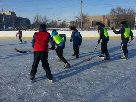С 19 января 2015 года началось соревнование по хоккейю среди учащихся  школ  города.