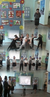 Жалпы білім беретін №5 орта мектебінің 2014-2015 оқу жылының  9 мамыр Ұлы Жеңістің 70 жылдығына орай   өткізілген  іс-шаралар ақпары