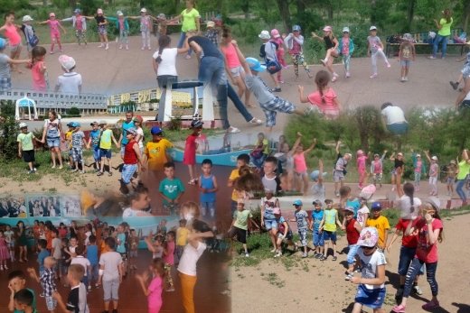 Открытие  2 сезона  в детском оздоровительном центре  с дневным пребыванием  «Солнцеград»