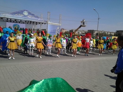 Участие учащихся и учителей ОСШ №10 в мероприятиях, посвященных Дню города