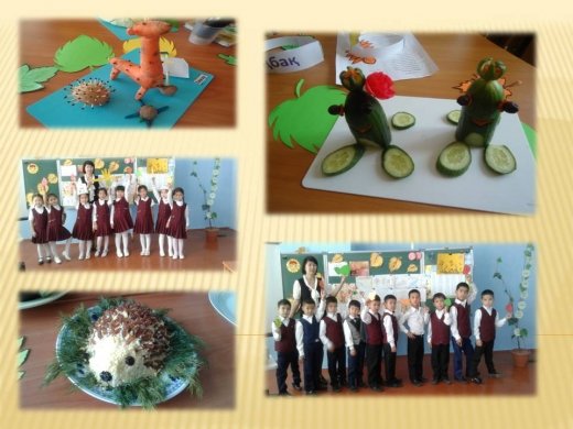 19.10.2016 года в  1 «Б» классе была проведена интеллектуальная игра «Славится осень достатком и торжеством».