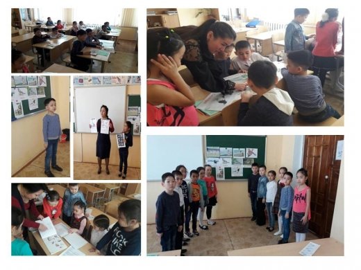 2 сыныптардың арасында «Құстар біздің досымыз» тақырыпта дөңгелек стол өтті