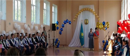 Информация о проведении праздничного мероприятия, посвященного празднованию последнего звонка. КГУ ОСШ №4 -2018 год