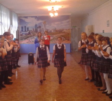 Халықаралық қыздар күнін өткізу туралы ЖББ №10 мектебінің ақпараты 2018-2019 оқу жылы