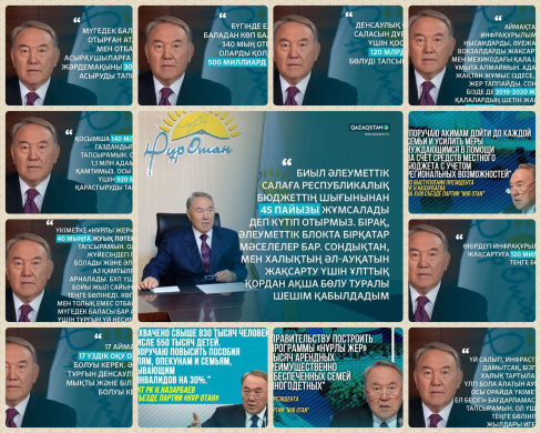Қазақстан Республикасының Президенті Н. Ә. Назарбаевтың 