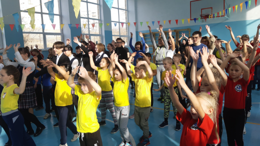 9.11.2019 года, прошли соревнования между командами 2х классов 