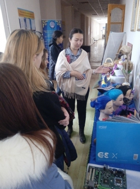 Профессиональные пробы в Балхашском колледже сервиса