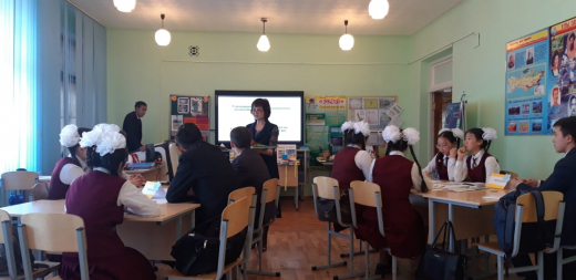 Состоялся открытый урок на тему «Экология - основа жизни»