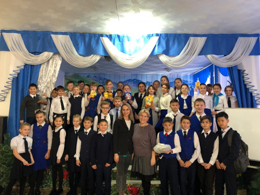 23 декабря в КГУ «ОСШ №4» состоялась встреча с представителем приюта «ЧиП» Лидовской Татьяной