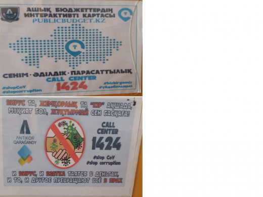 Антикоррупционная служба РК CALL CENTER ☎️ 1424 ☎️ #stopCov #stopCorruption